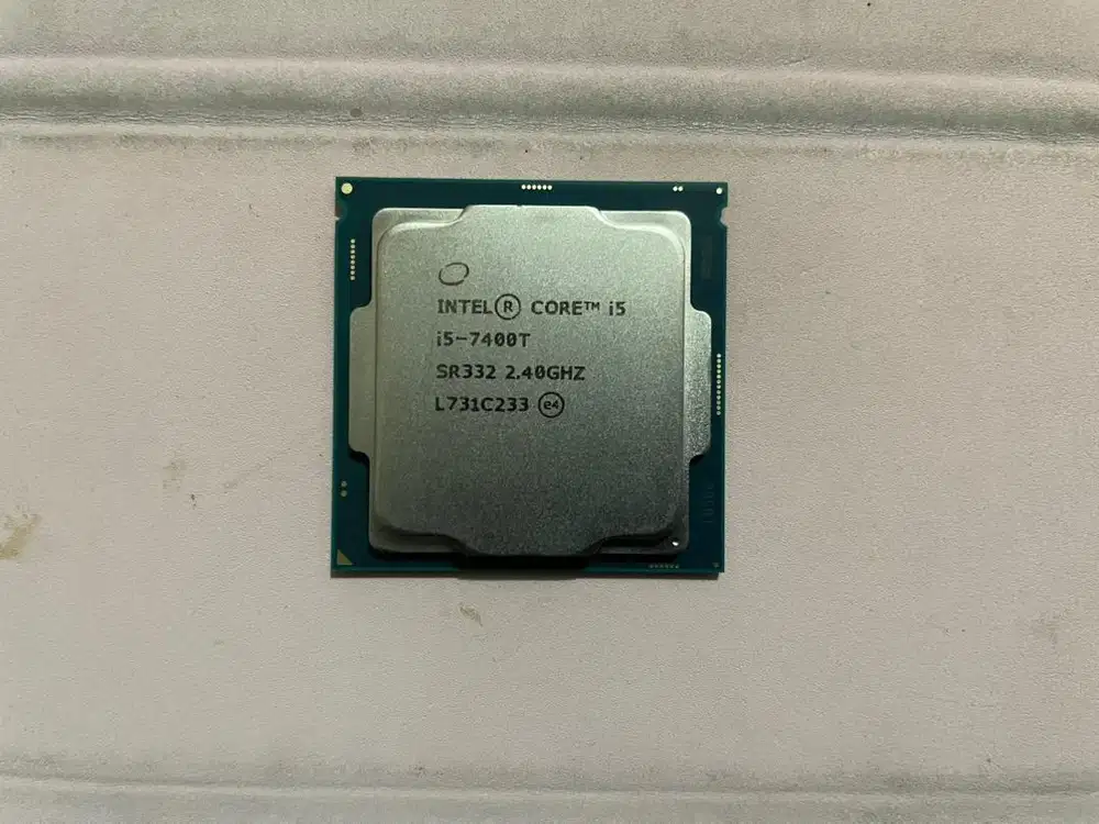 Cpu i5 7400t & nvme 512gb