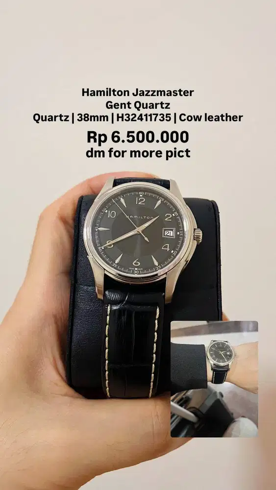 Hamilton Jazzmaster Gent Quartz Quartz | 38mm | H32411735