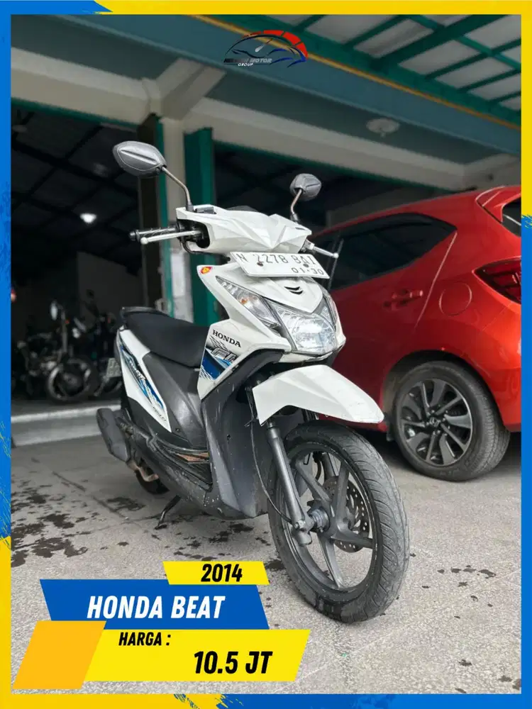 HONDA BEAT 2014 BEKAS BERKUALITAS HIKMAH MOTOR KEPUH MALANG