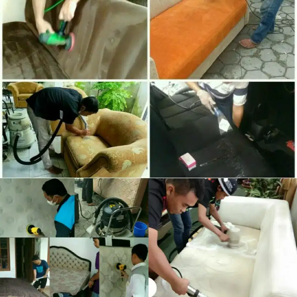 Jasa Cuci Springbed/Kasur, Cuci Sofa, Cuci Jok Mobil, Plafon Mobil.