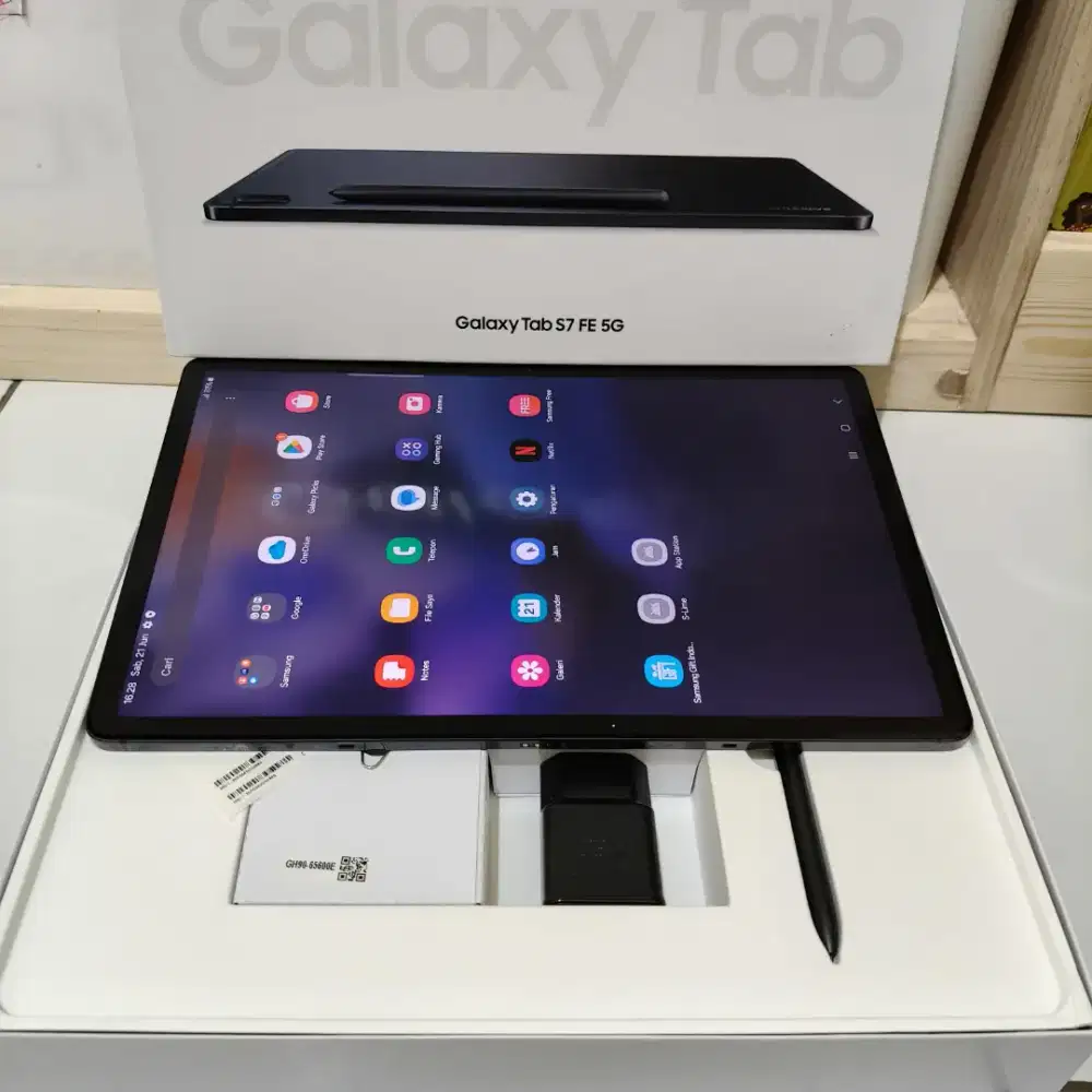 SAMSUNG TAB S7 FE 6/128 GB 5G LIKE NEW