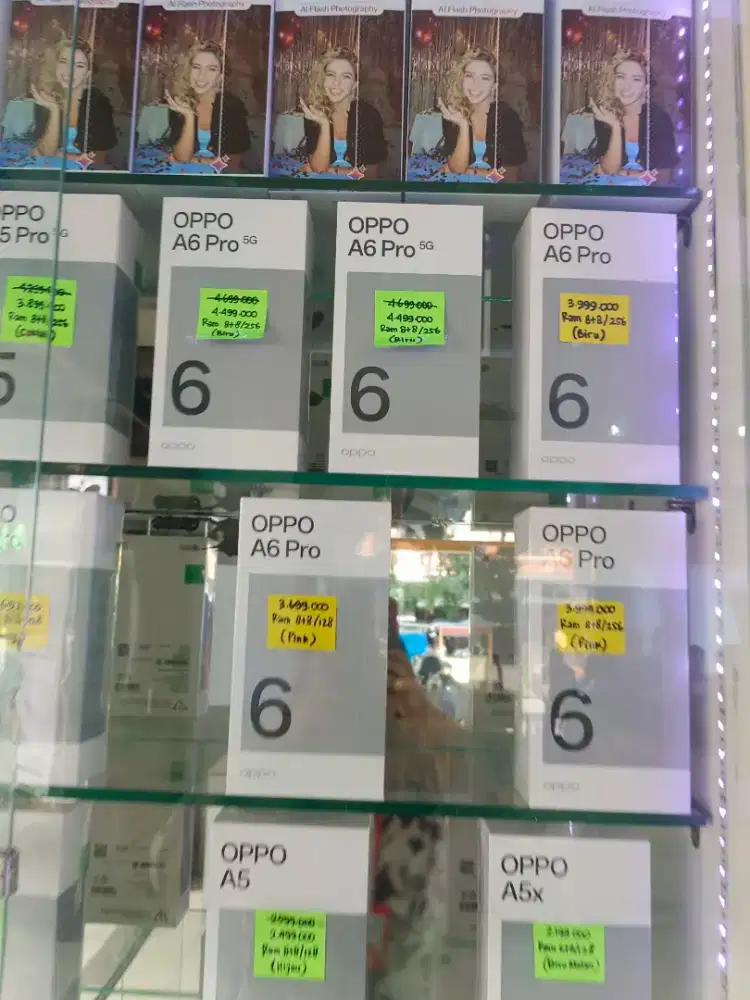 Kredit Hp oppo A6 pro 8/128gb proses mudah dan cepat