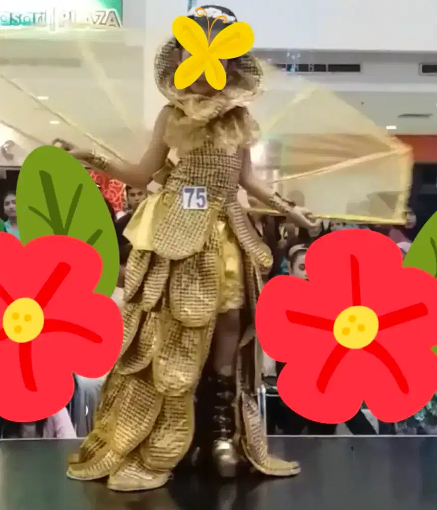 Fashion dress batik etnik