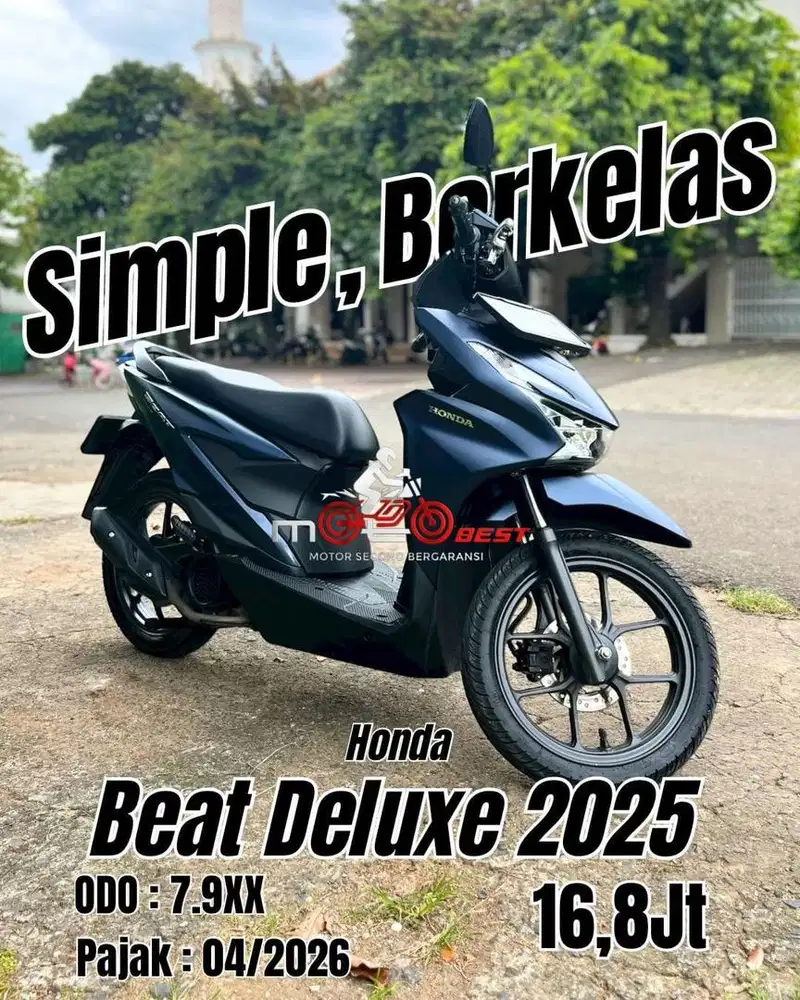 Honda Beat Deluxe 2025 Seken Baru
