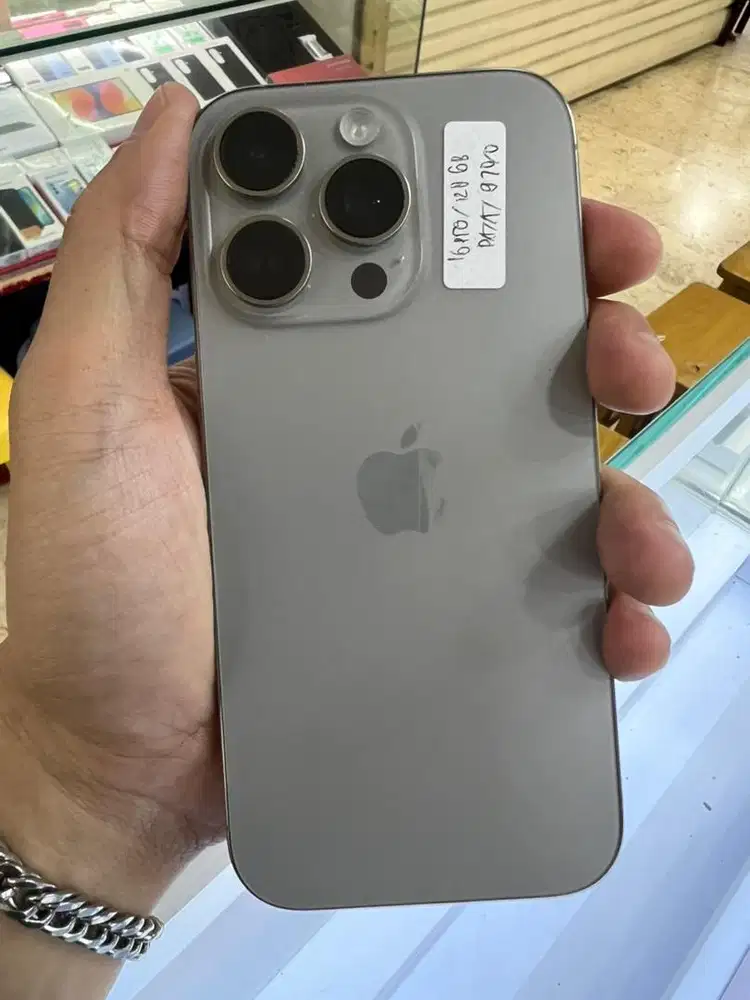 Iphone 16 pro 128 ibox bh 97 garansi on mey 2026