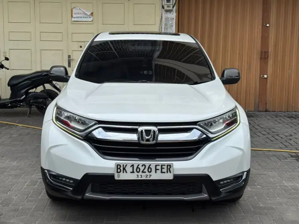 (KM 68rb) CRV 1,5 turbo prestige cvt tahun 2017