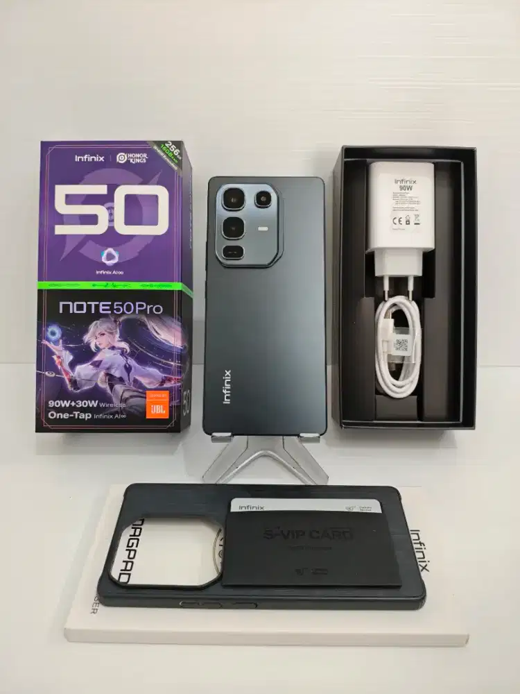 Infinix Note 50 Pro 4G 8/256 Gb Likenew 100% Garansi Okt 26 bs TT/BT