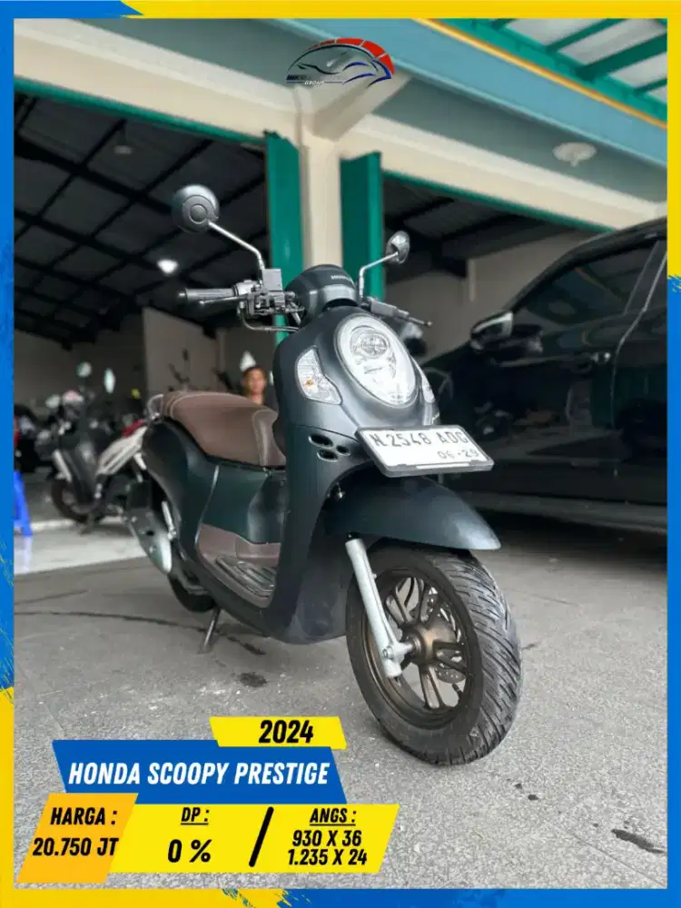 HONDA SCOOPY PRESTIGE 2024 NEGO LURR HIKMAH MOTOR KEPUH MALANG