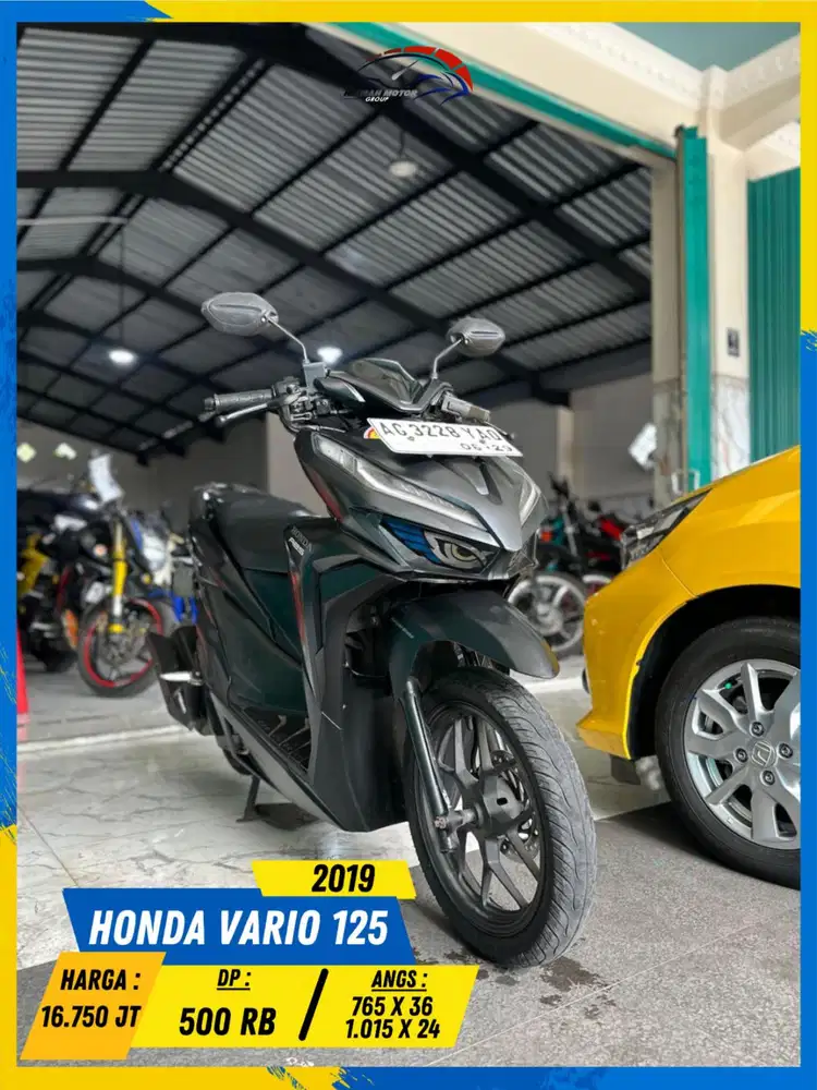 HONDA VARIO 125 2019 PLAT AG GASS BOLOH HIKMAH MOTOR KEPUH MALANG