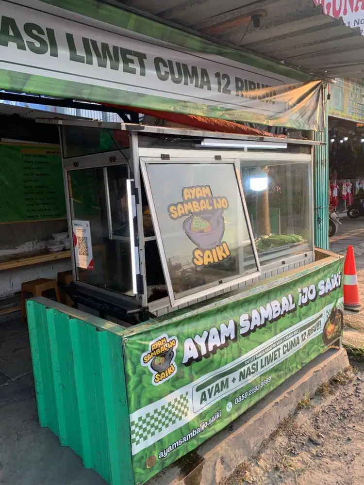 Info lowongan kerja Crew outlet Ayam Sambal Ijo Saiki Rawalumbu