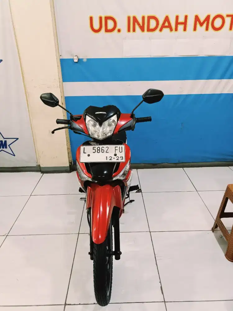 Hitam merah Honda SUPRA X 125 2009 BISA NEGO HARGA