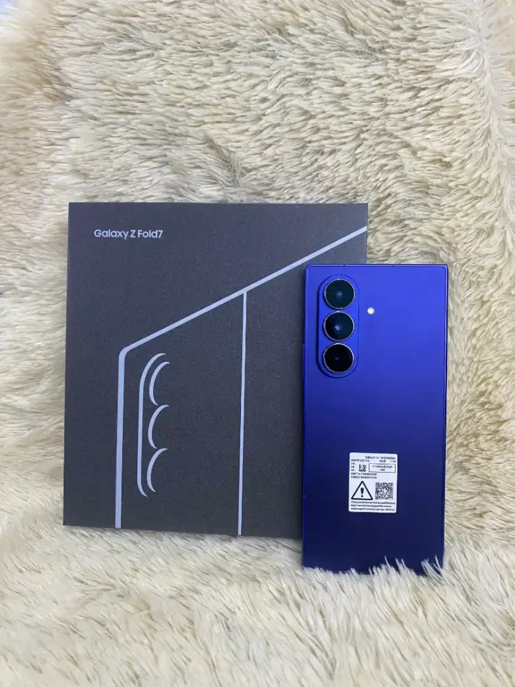 Samsung Zfold 7 ram 16/1TB Blueshadow garansi juli 2026#3Gvom