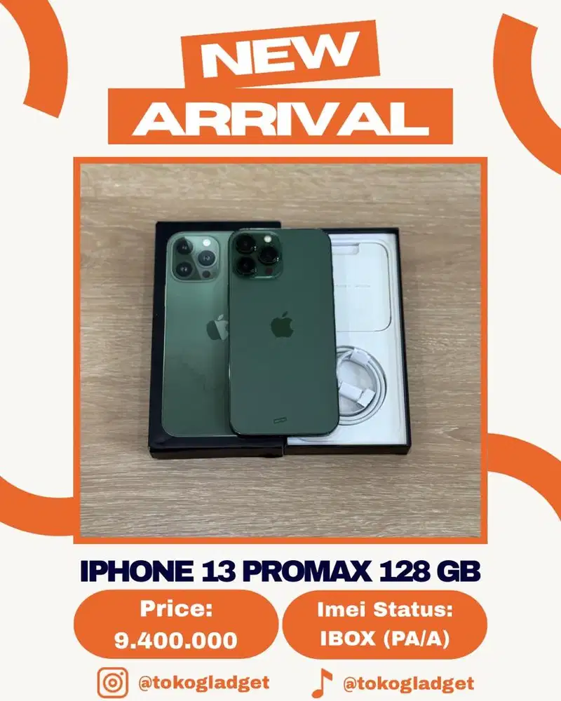 iPhone 13 Promax 128 Gb ex IBOX