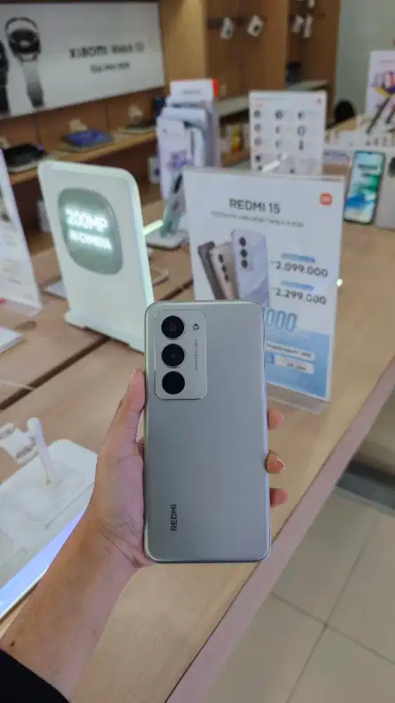 PROMO SPESIAL REDMI 15 RAM 8/256 GB NEW SEGEL