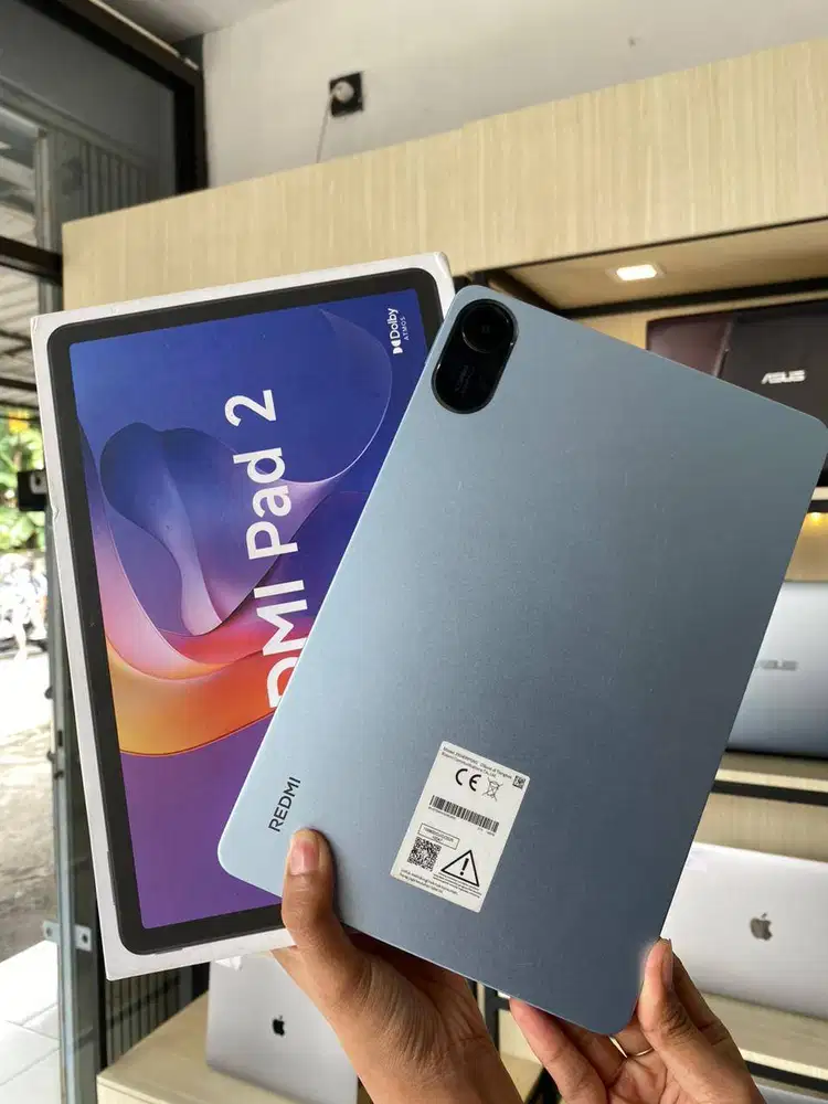 Redmi Pad 2 4/128 Blue (Wifi Only)— Fullset Mulus Siap Pakai!