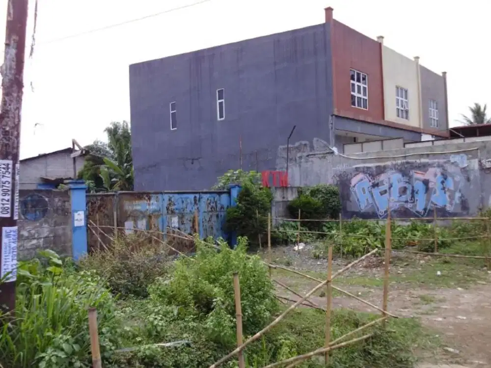 DIJUAL TANAH DAN BANGUNAN LOKASI STRATEGIS DI DAERAH CILENGSI BOGOR