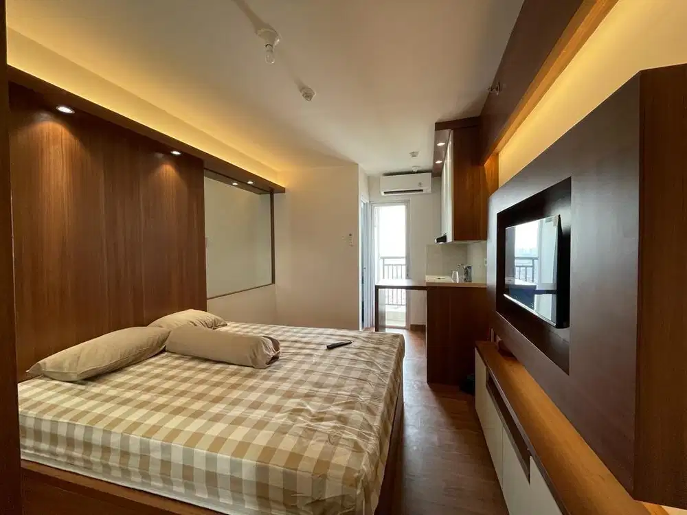 Sewa Studio Minimalis Apartemen Bassura City Furnished