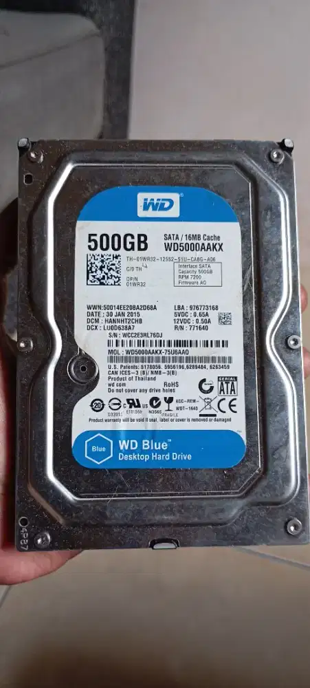 Hard Disk WD Blue 500 GB
