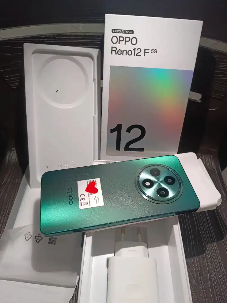 OPPO RENO 12F 5G 24/256 LKNEW FULLSET MULUS Nego