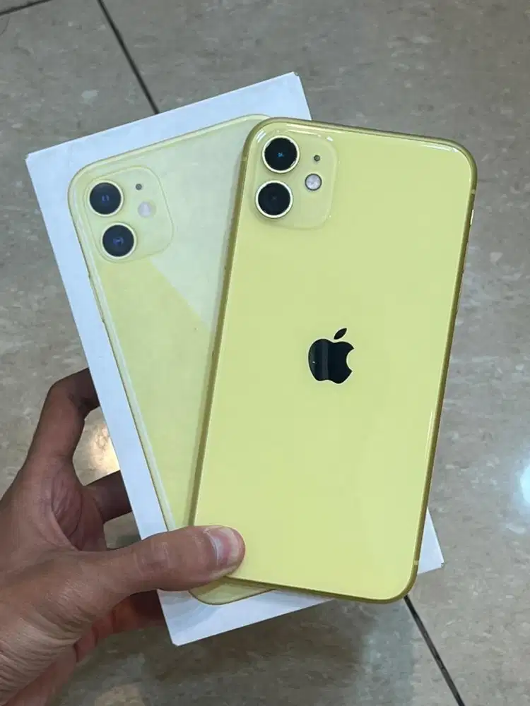IPHONE 11 64GB YELLOW IBOX GARANSI RESMI