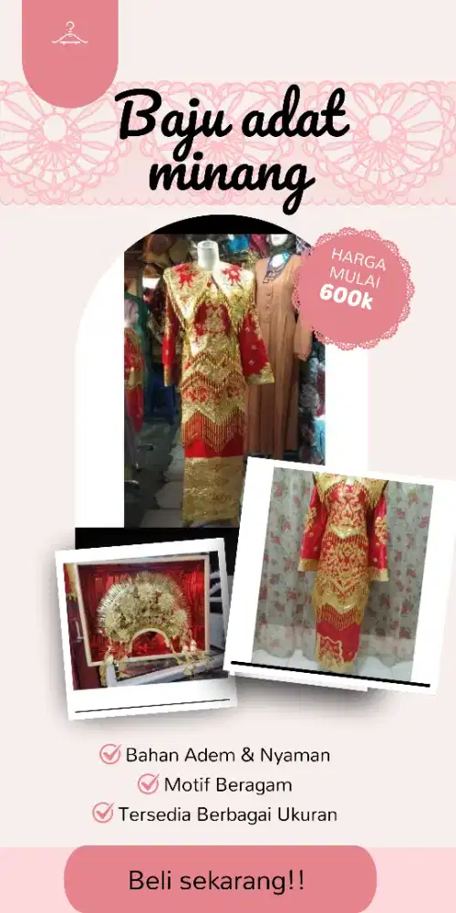 Baju adat Minangkabau