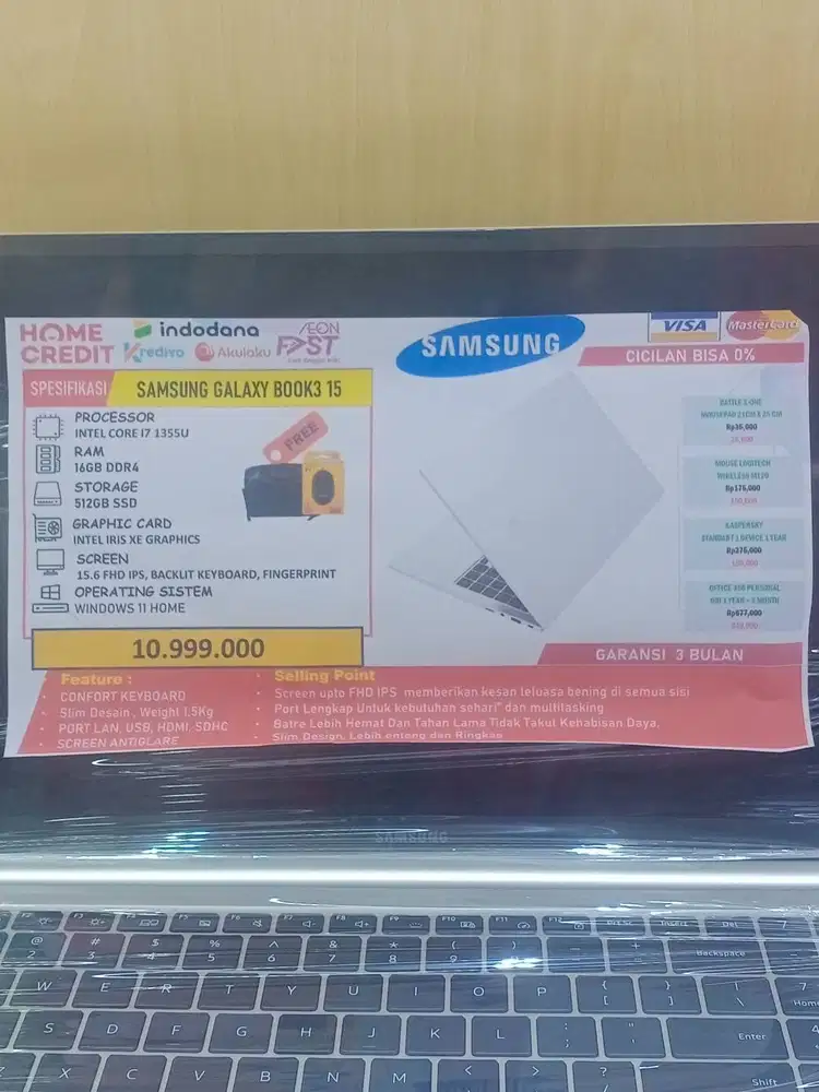 Kredit Laptop Samsung Galaxy Book 3