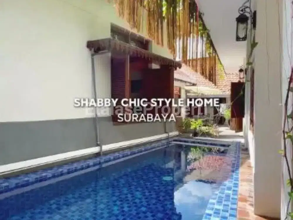 Dijual Rumah Surabaya Pusat gaya Shabby Chic