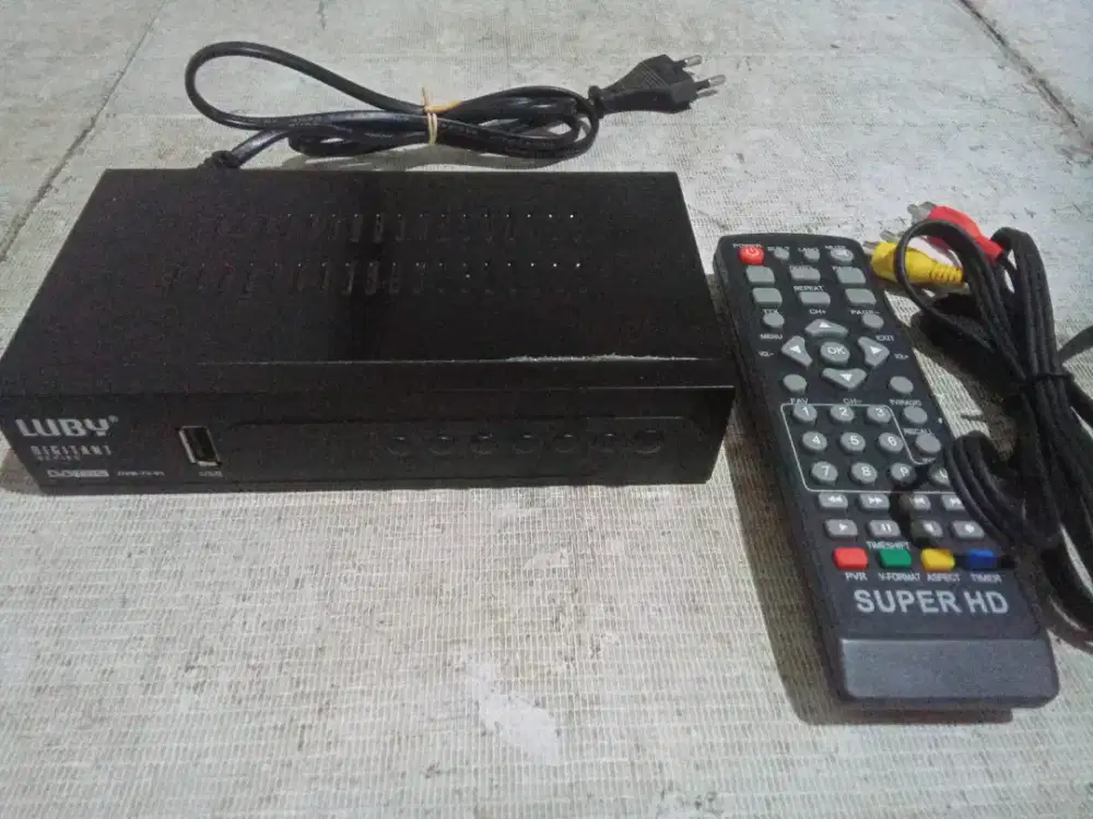 luby STB mulus normal udah semua Chanel support YouTube HDMI USB minat