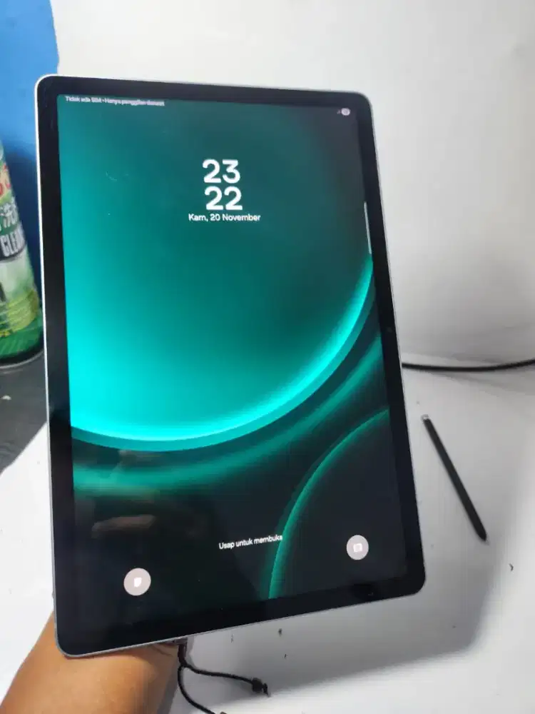 TABLET SAMSUNG S9 FE 5G RAM 6/128GB BISA  ORIGINAL SEIN MULUS LIKE NEW