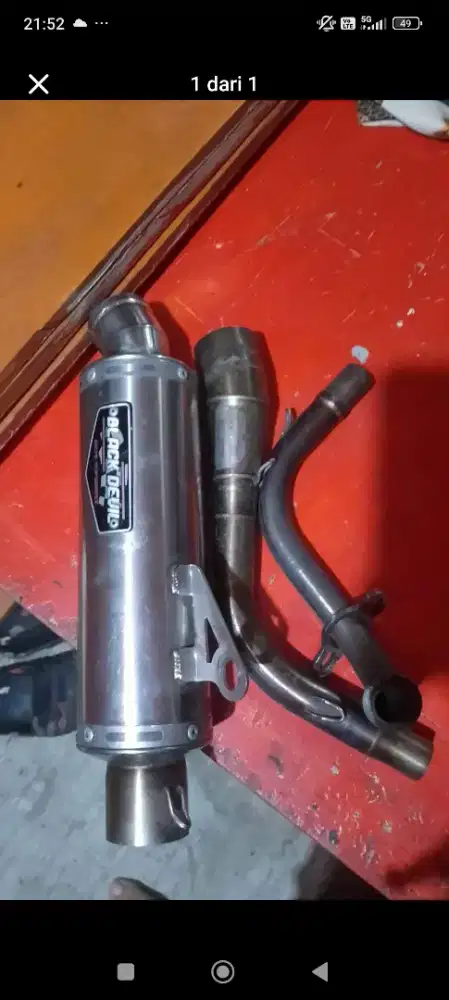 Knalpot vario led old