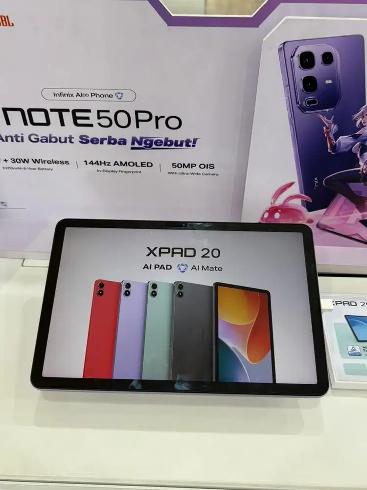 Promo tablet infinix Xpad 20 bunga 0% yess kredit