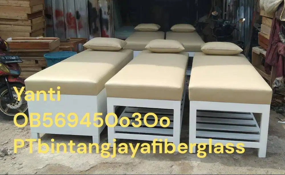 ranjng spa bahan kayu jati,peroduksi langsung bed spa