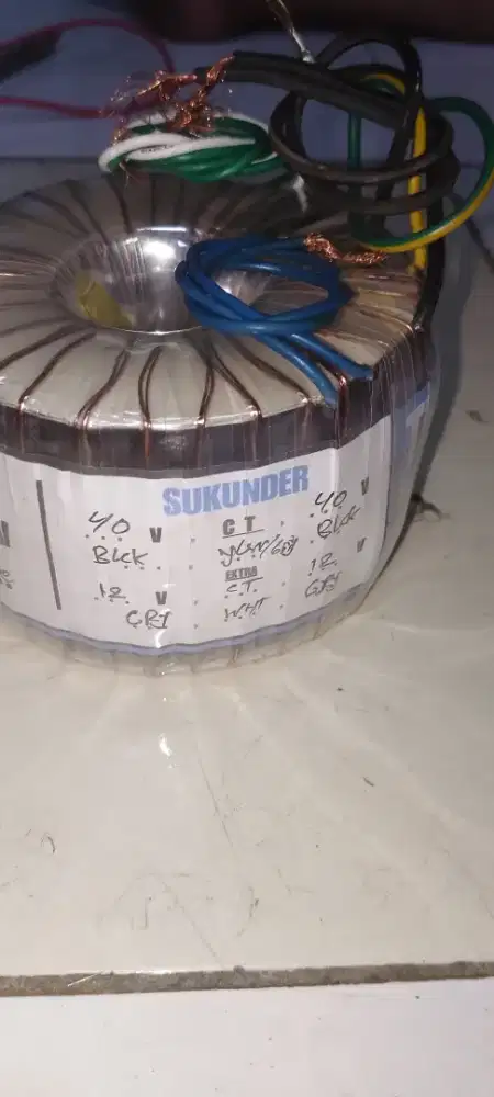 Travo donat 5 A .   40v .ct. 40v..  ektra 12v ct 12 v bergaransi