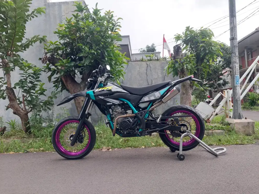 Yamaha Wr155 Tahun 2023 Supermoto Mulus Low KM Terawat