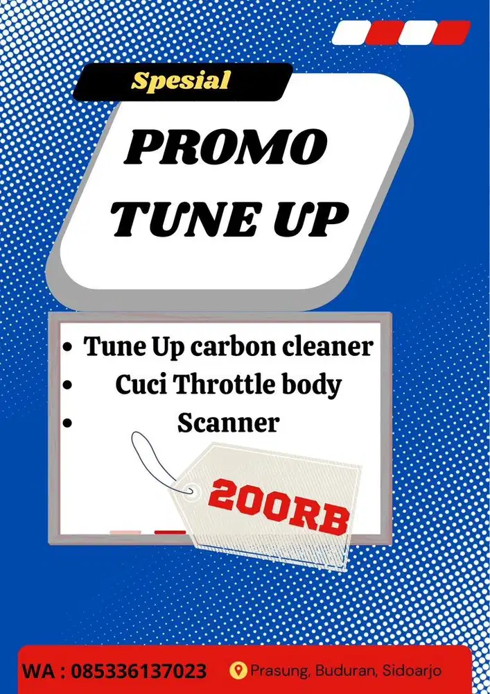 Promo Tune Up Carbon cleaner