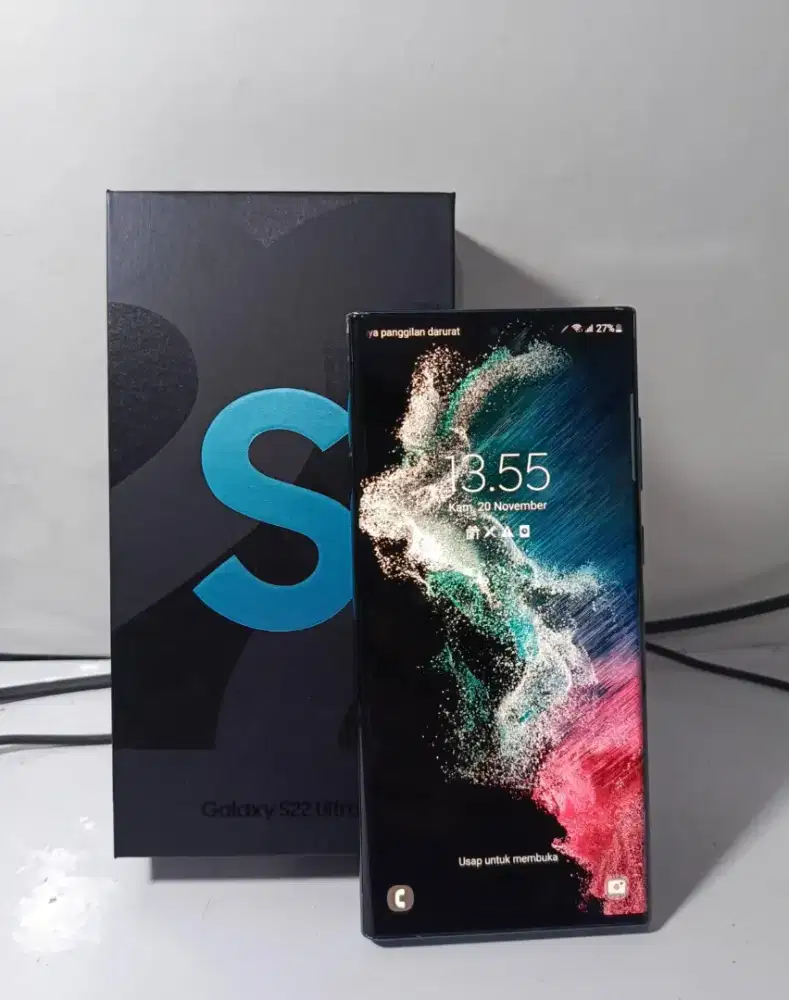 SAMSUNG S22 ULTRA 5G RAM 12/256GB ORIGINAL SEIN NORMAL FULLSHET