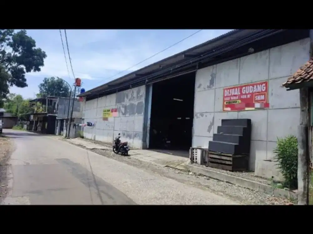 Dijual Gudang Siap Pakai di Soekarno Hatta Bandung