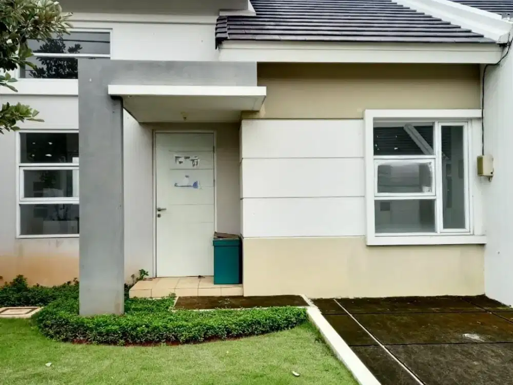 Rumah Cantik 2 Kamar di Cluster Kalista, Summarecon Emerald Karawang