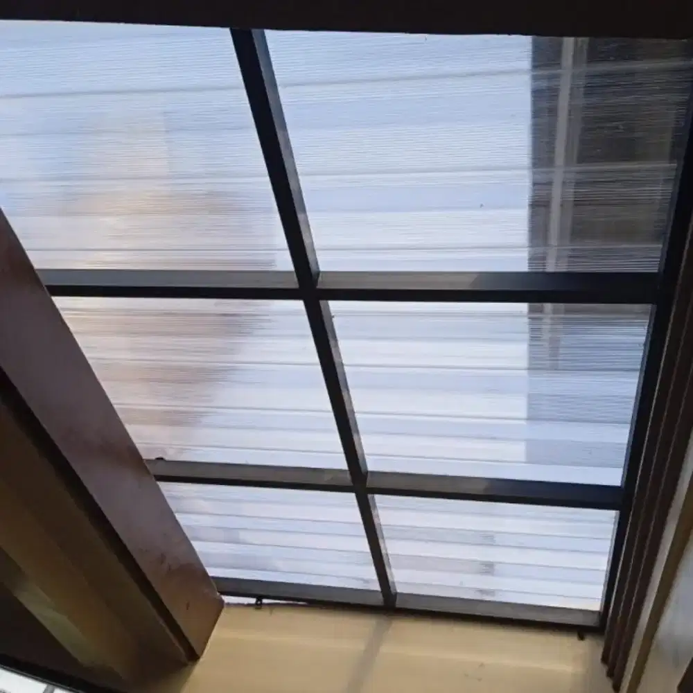 Kanopi atap transparan buat jemuran