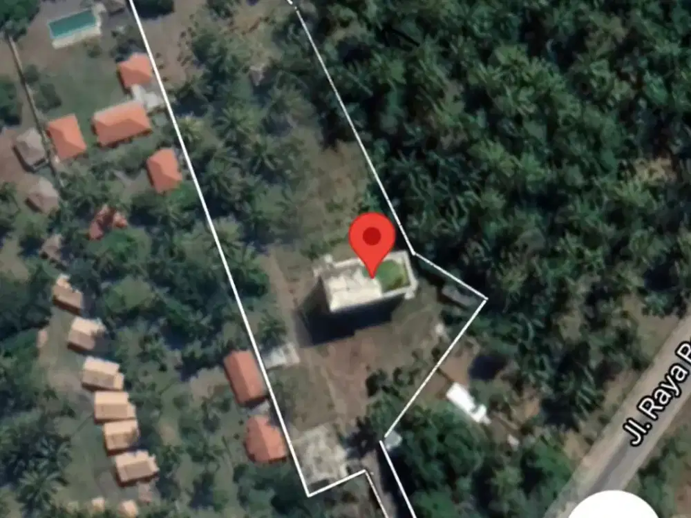 villa pinggir pantai di Lombok utara