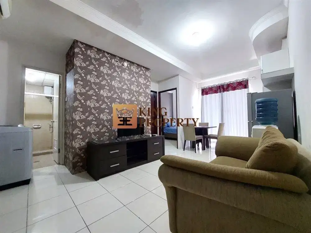 Terhubung ke Central Park Mall via West Tunnel, Disewakan Apartemen 2BR Mediterania Garden 2 Furnished Homey Siap Huni.