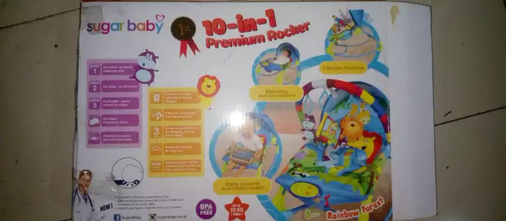 tempat santai bayi / ayunan duduk