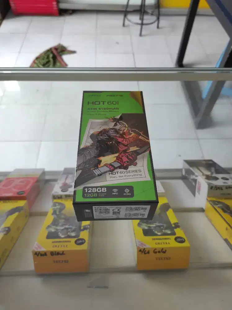 [ Fast respon WA ] Infinix Hot 60i NFC 6+6/128 Garansi resmi 1thn