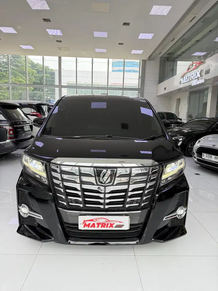 Toyota Alphard Sc premium sound 2017 nik16 Black on black siap pakai