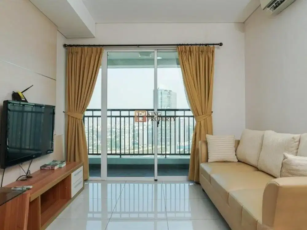 Selangkah ke Grand Indonesia , MRT Bundaran HI dan Stasiun BNI ke Bandara Soetta, Dijual 2BR Thamrin Executive Residences View City Light