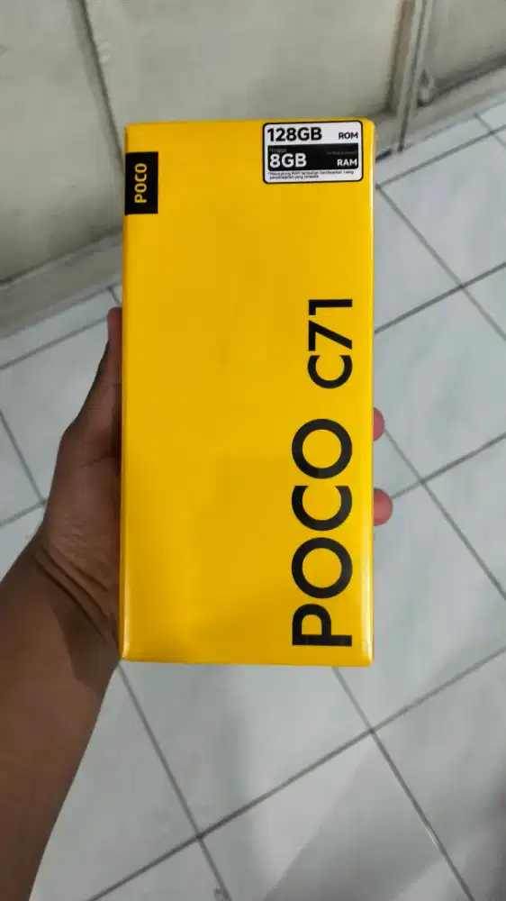 Xiaomi Poco c71 (4/128) new spesial promo