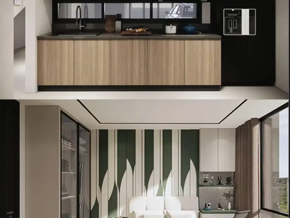 RUMAH GREENWOOD CITRALAND NEW, SMART DOOR, YKK FINISH GOOD