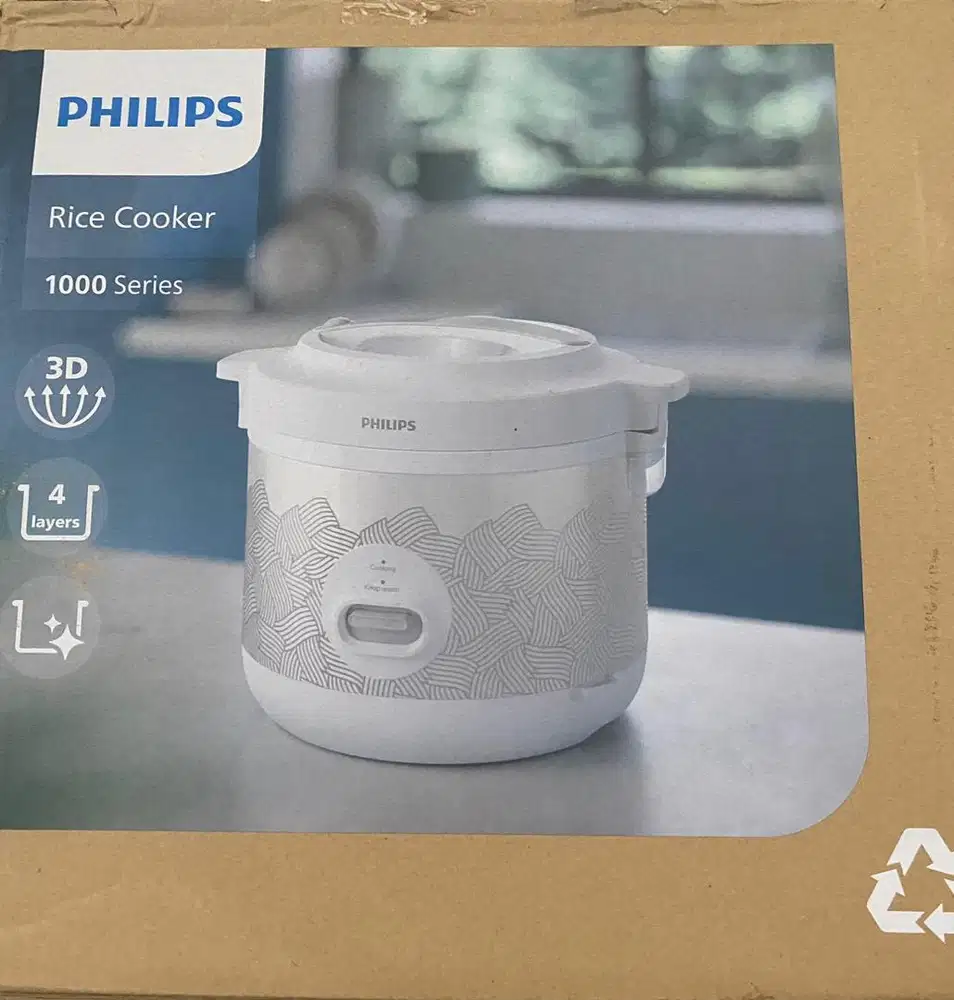 Philips Rice cooker 1.8 liter 3 in 1
