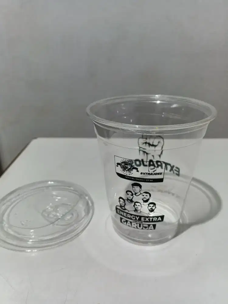 Gelas plastik set 14 oz