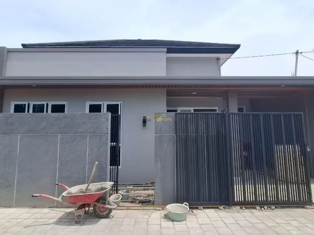 RUMAH MODERN DALAM MINI CLUSTER DI BERBAH, SLEMAN